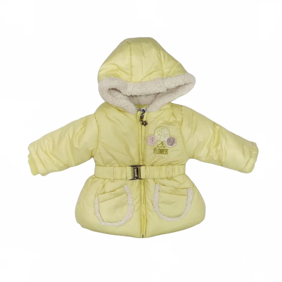 Jakna žuta 4411 - zimska jakna za bebe