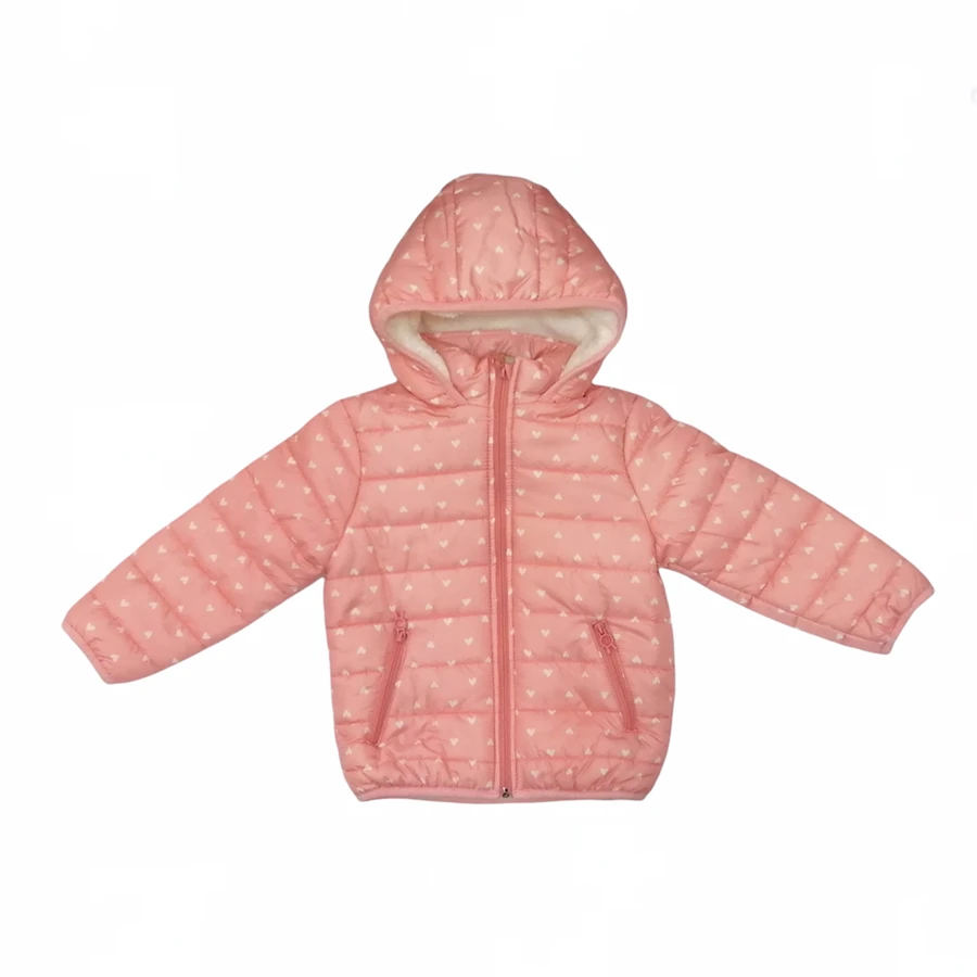 Jakna roze 21639 - zimska jakna za devojčice