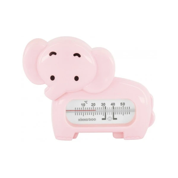 Termometar za kadicu Elephant pink - Roze termometar za kadicu za bebe