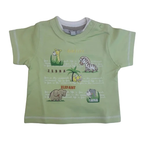 Majica za bebe zelena KNZ 1232583 