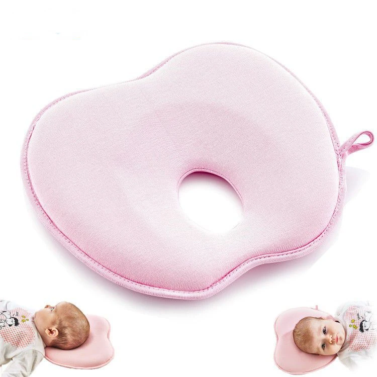Bebi jastuk roza 415 - jastuk za oblikovanje glave za devojčice