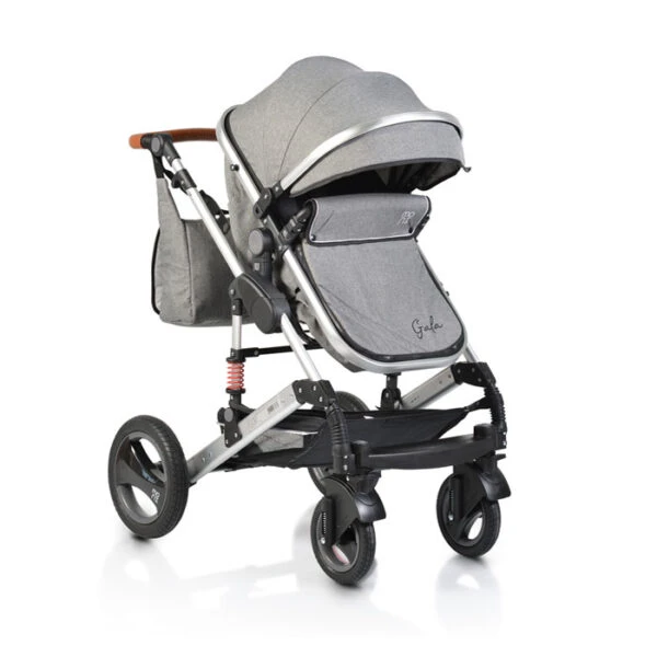 Dečija kolica Gala Dark Grey CANG003 - kolica za bebe koja je uživanje voziti po svim terenima