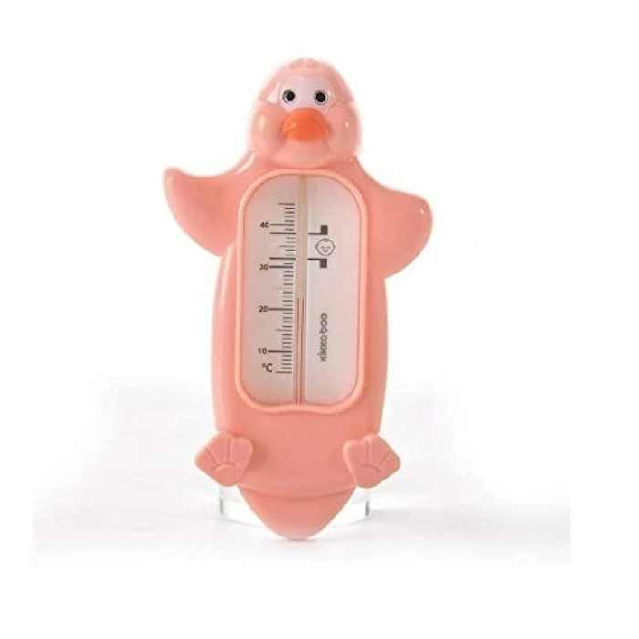 Termometar za kadicu Penguin Pink - Roze Kikka Boo termometar za vodu i vazduh
