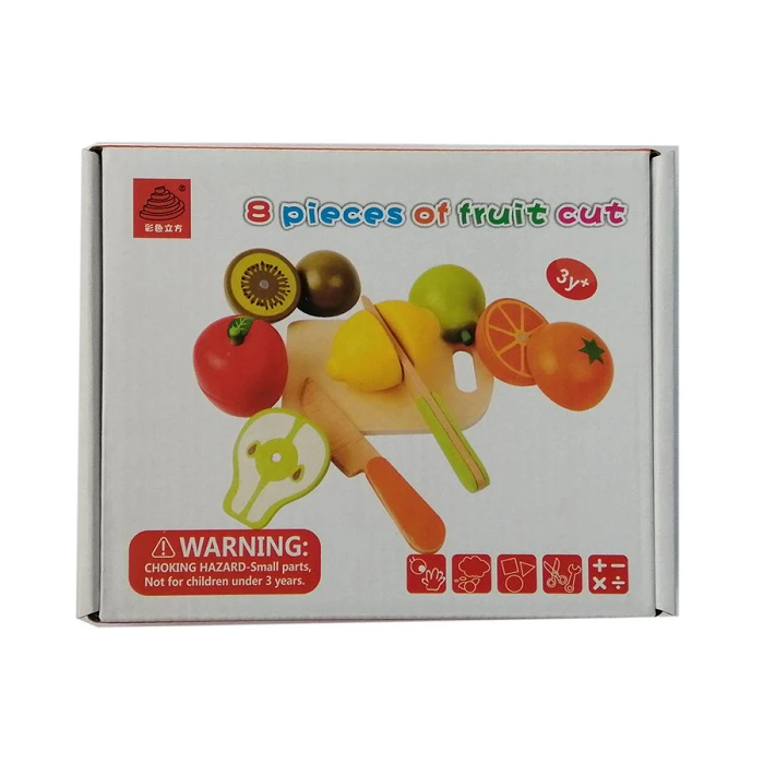 Drveno voće i daska 4217 - univerzalne igračke, edukativne igračke