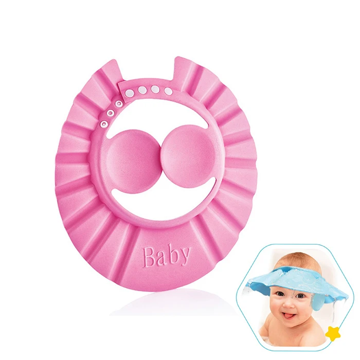 Šešir za kupanje beba pink 355 - šešir za kupanje za devojčice