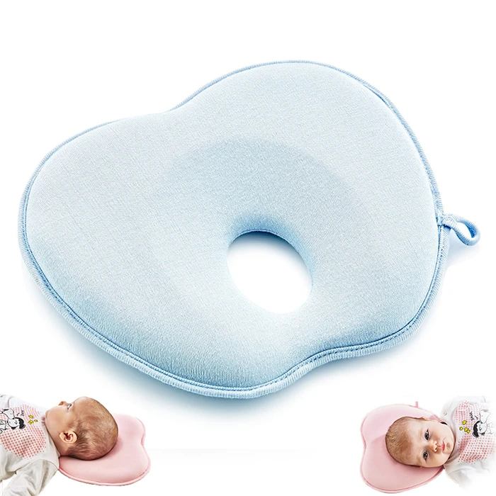 Bebi jastuk plavi 415 - jastuk za oblikovanje glave plavi