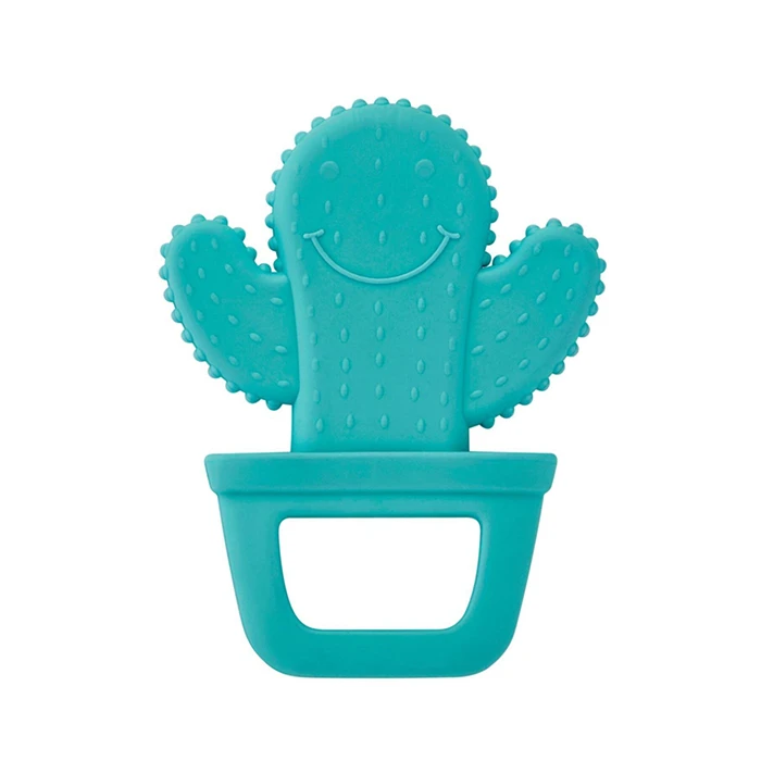 Glodalica  za bebe Kaktus zeleni 628 - glodalica za bebe u obliku kaktusa