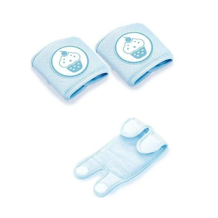 Štitnici za kolena za bebe plavi 498 - Baby Jem štitnici za kolena za bebe