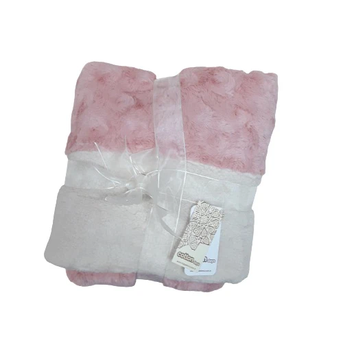 Prekrivač rozi NIP 6339 - zimski prekrivač za bebe