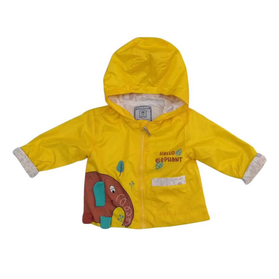 Jakna slon žuti 3870 - lagana šuškava jaknica za decu
