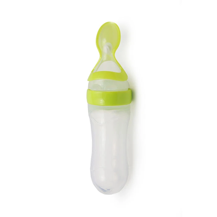 Flašica silikonska sa kašikom 90ml CAN5025 - flašica sa kašikom za hranjenje