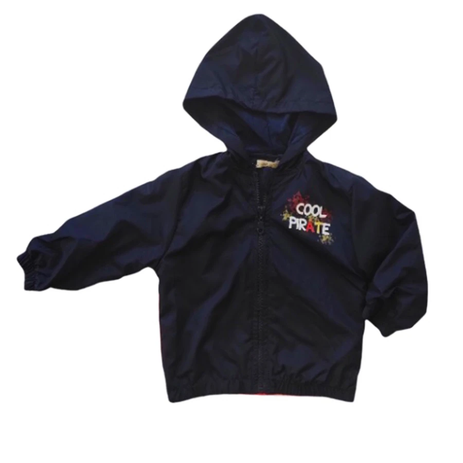 Jakna teget 8375 - šuškava jaknica za dečake