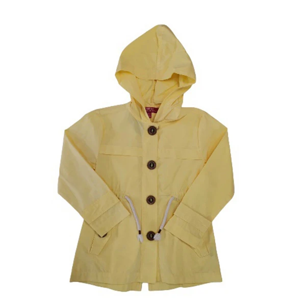 Mantil žuti M20312 - lagana šuškava  jakna