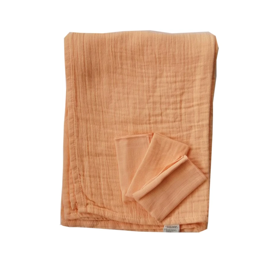 Prekrivač peach 7921 - prekrivač za bebe, pamučni prekrivač