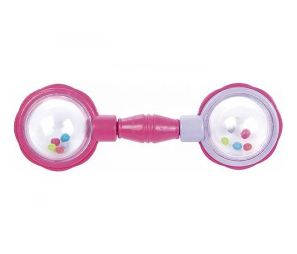  Canpol baby zvečka Weigh Bar 2-606PIN - roze zvečka za devojčice