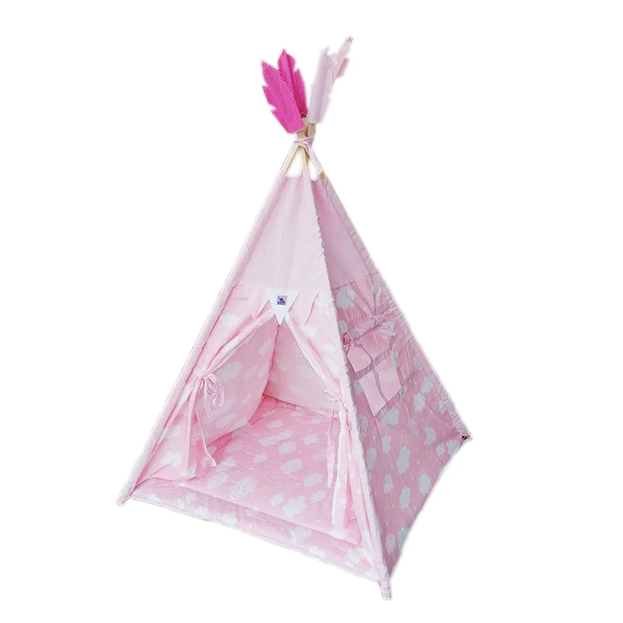 Vigvam šator rozi - univerzalne igračke za decu