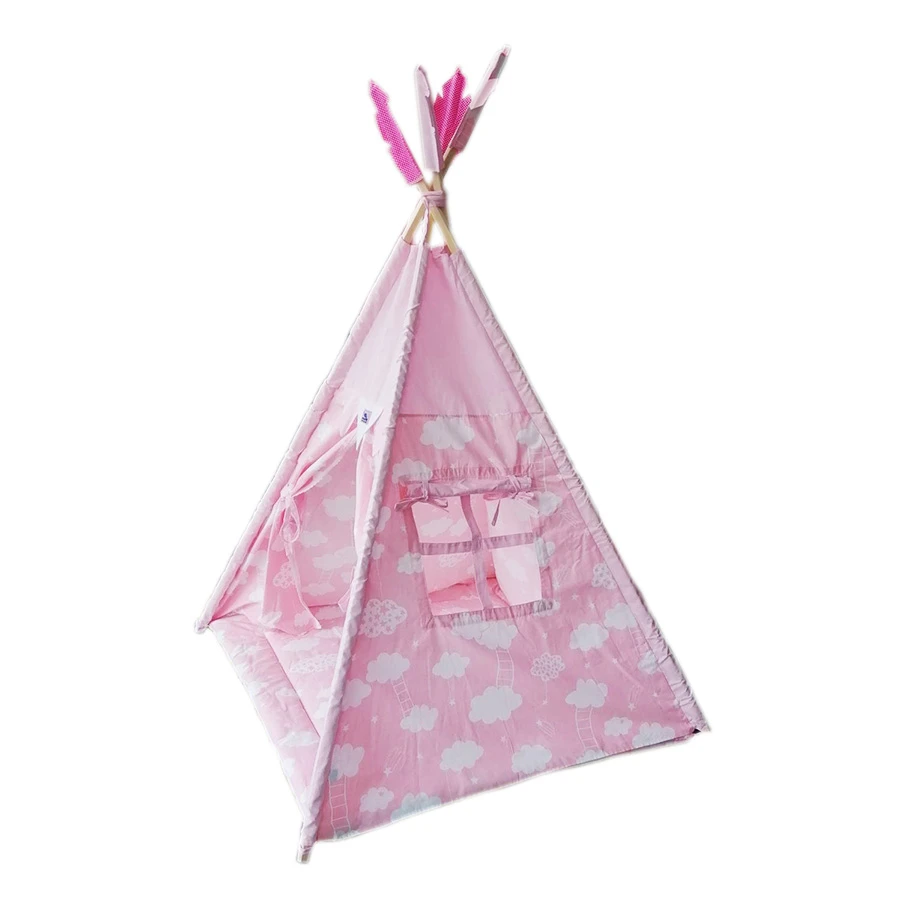 Vigvam šator rozi - univerzalne igračke za decu