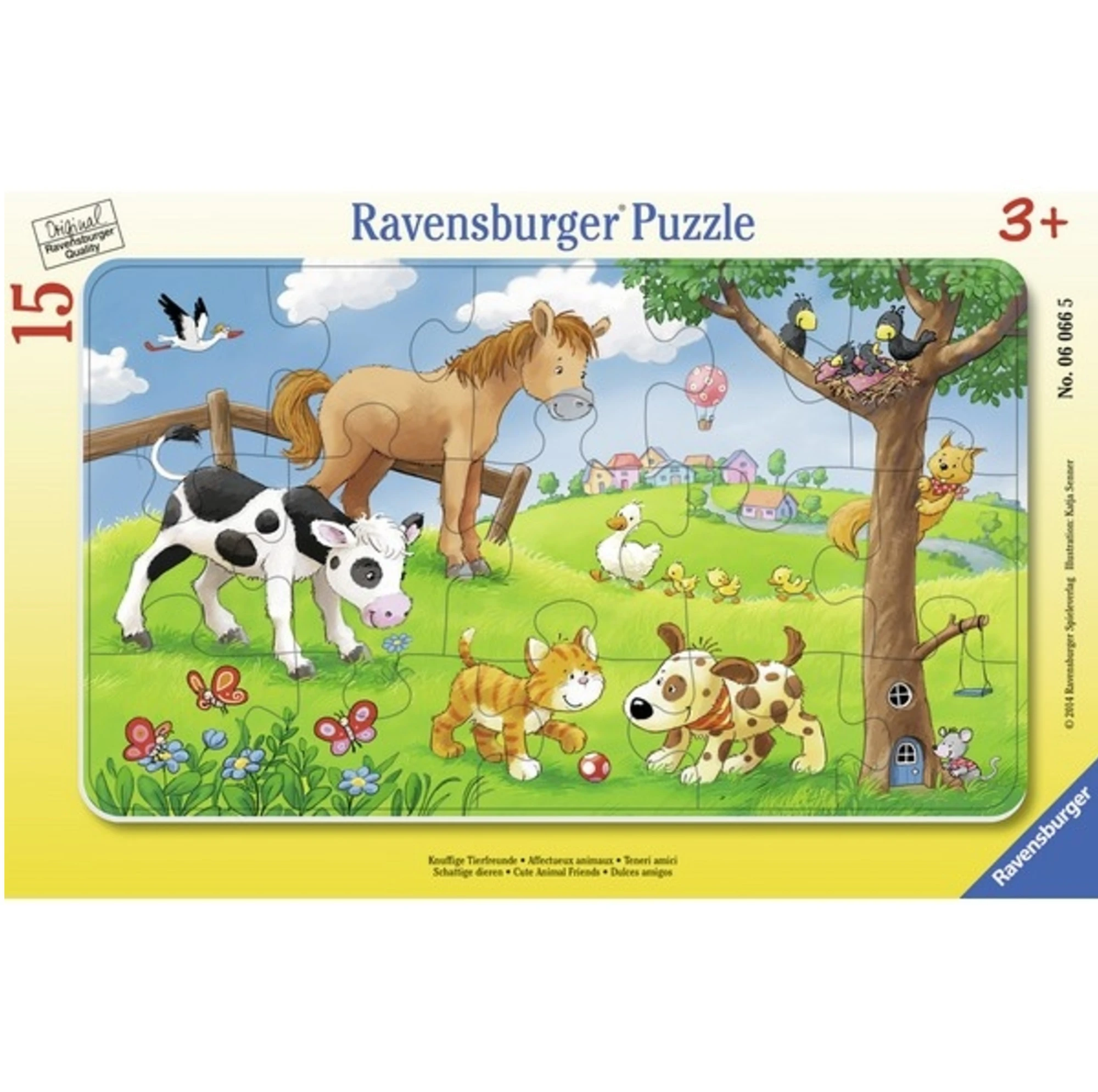 Puzzle domaće životinje RA06066 