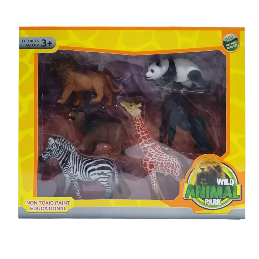 Divlje životinje 6u1 138-2 - univerzalne igračke