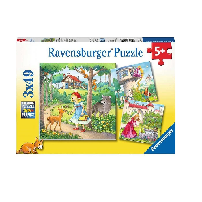 Puzzle crvenkapa i princ žabac RA08051