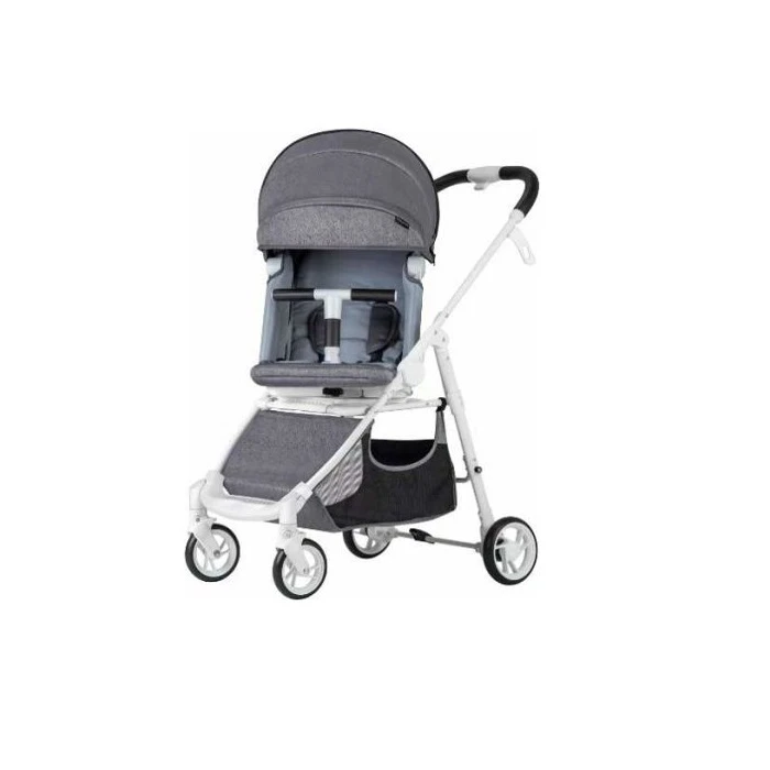 Kolica za bebe V6 Twister grey BBO  - multifunkcionalna dečija kolica za devojčice i dečake