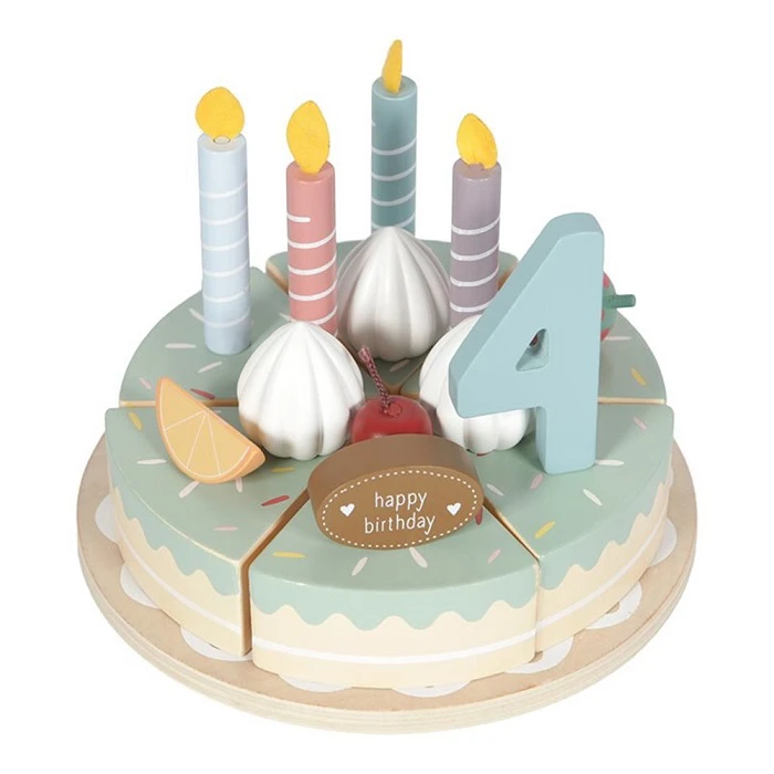 Drvena rođendanska torta LD4494 