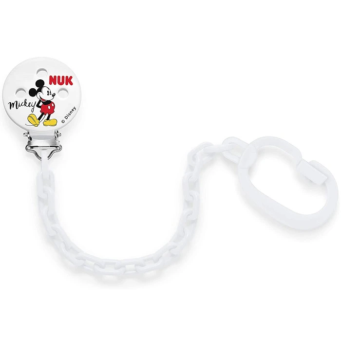 Beli lančić za varalicu Mickey NUK 256312 