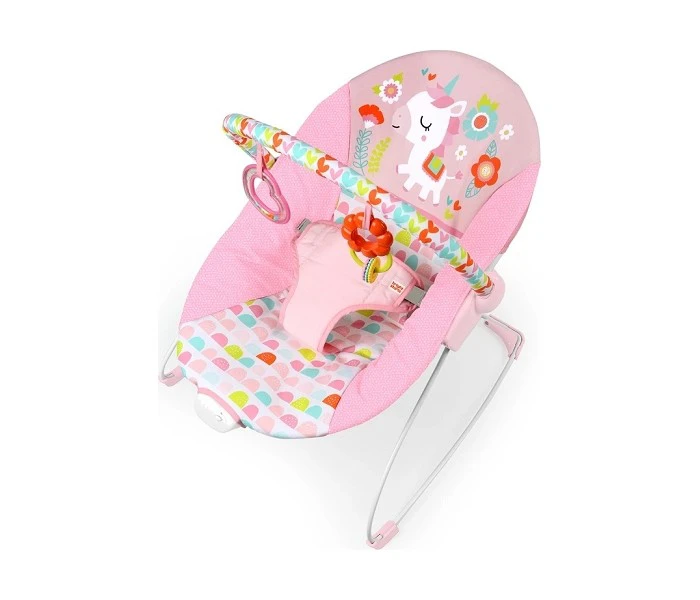 KIDS II Bright Stars ležaljka za bebe sa vibracijom - ležaljka za bebe sa igračkama