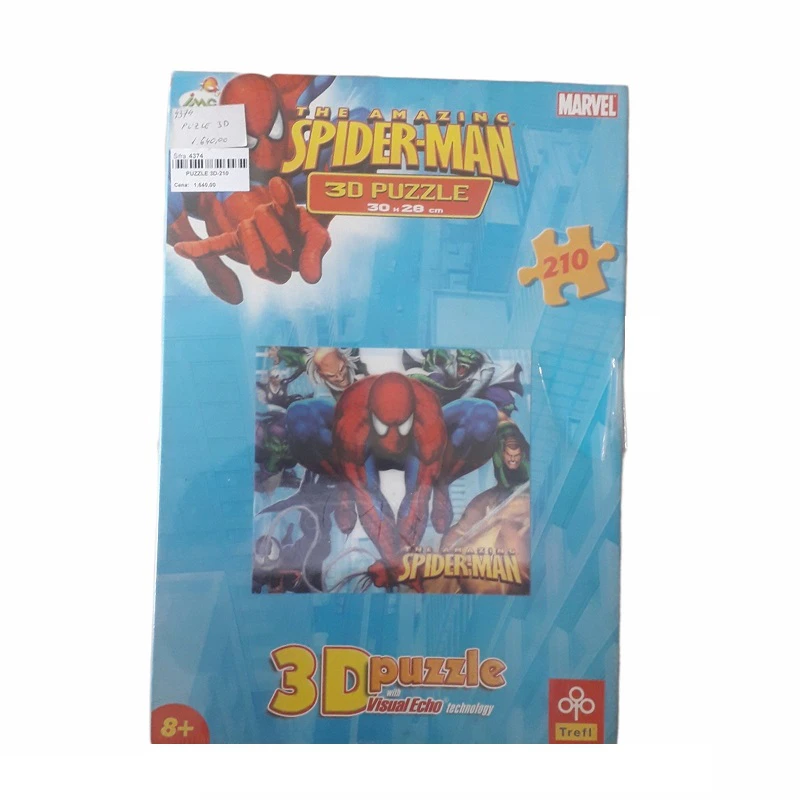 Puzzle spiderman 3D-210