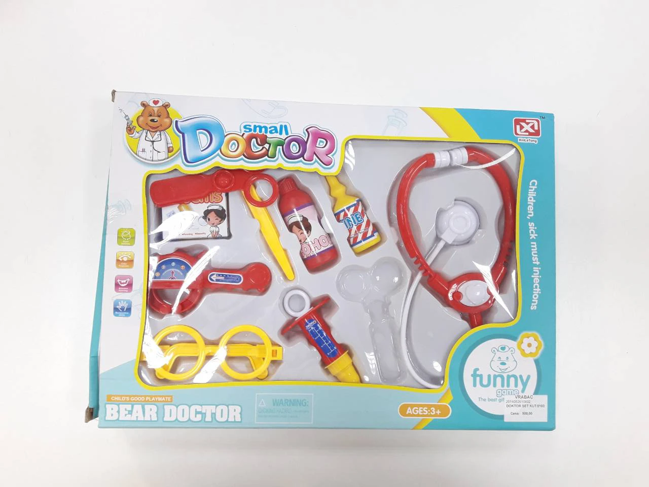 Doktor set kutija 8103 - univerzalne igračke, kreativni setovi.