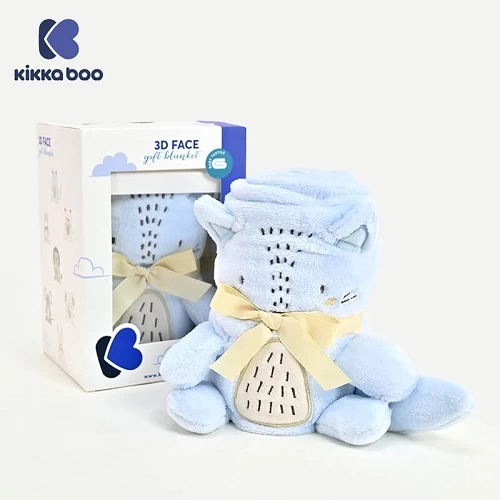 Baby ćebence sa 3D vezom 75x100 Little Fox KKB5010 - ćebe za bebe