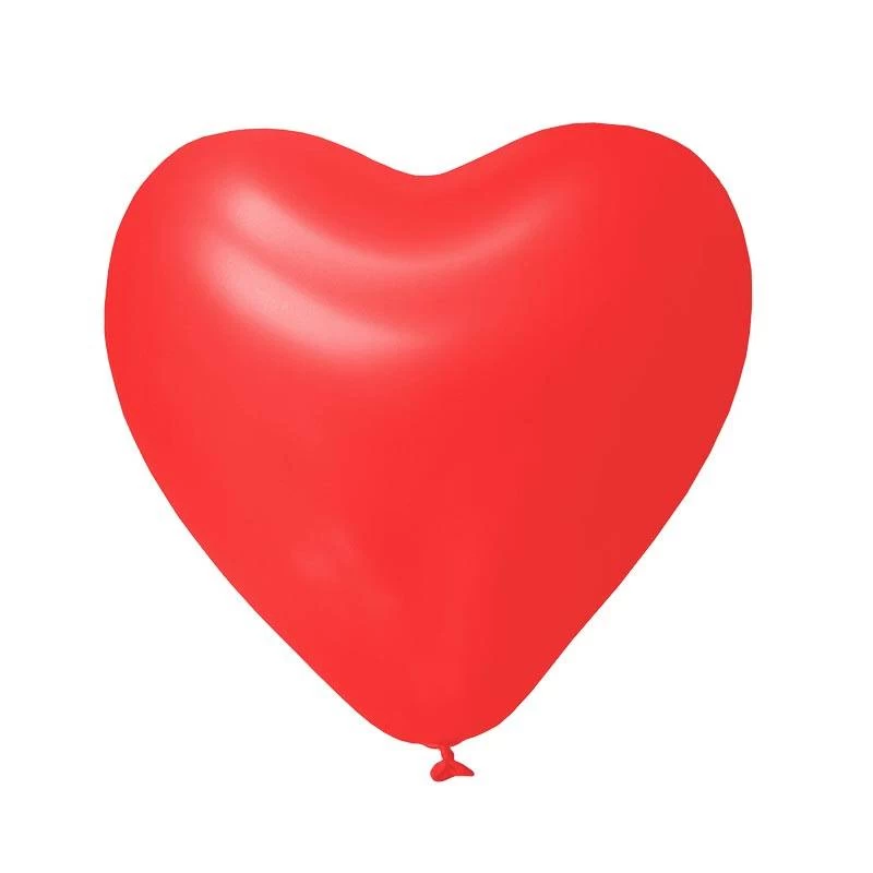 Balon 11 srce PASTEL CR - lateks balon crveno srce