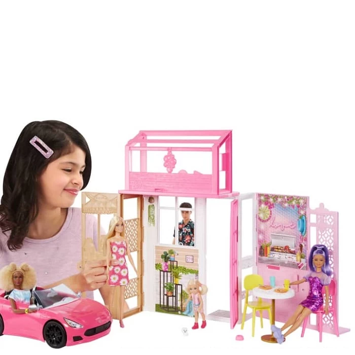 Barbie kućica sa galerijom i lutkom 7677 