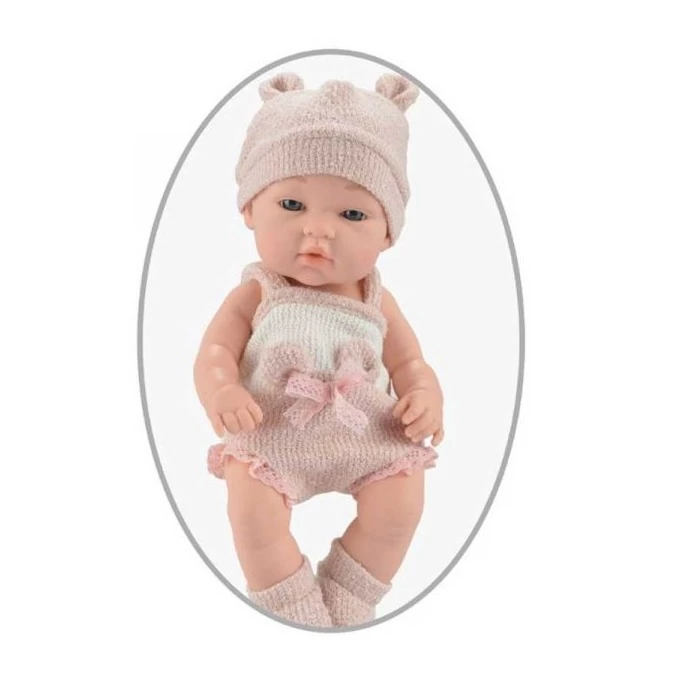 Beba roze prostirka 30cm - Beba sa plišanim ćebencetom