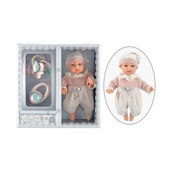 Beba smeje se plače 35cm 6718 - lutka sa zvečkama