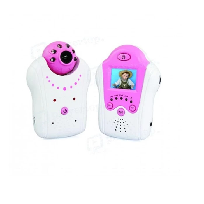 Bebi alarm 1 sa monitorom - alarm za bebe u roze boji