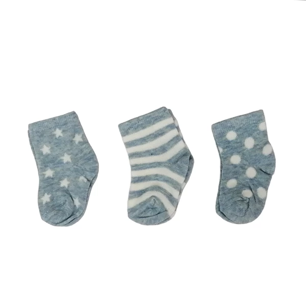 Čarape zvezdice set 7778 - čarape za decu u setu, set dečijih šarapa
