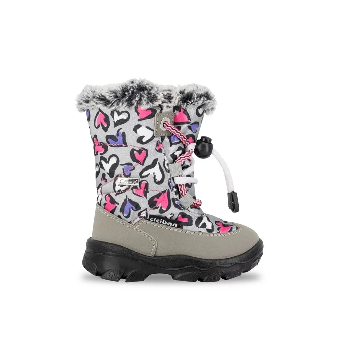 Ciciban Snow Leo 829508 - tople postavljene ski čizme za devojčice