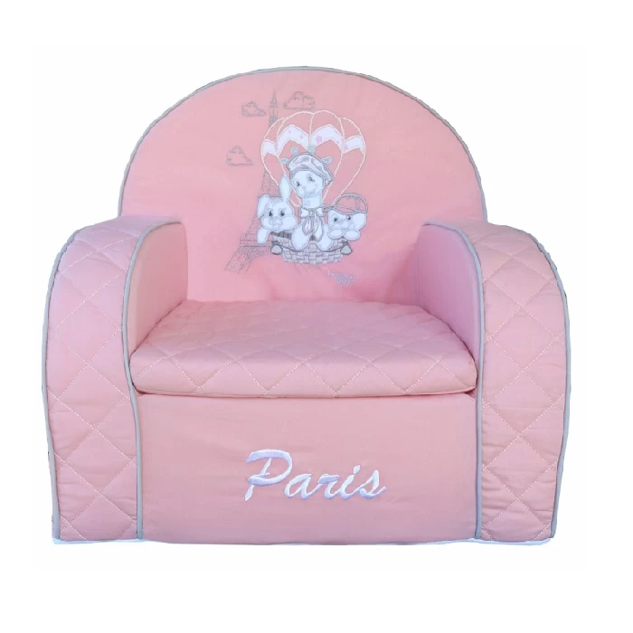 Fotelja Pariz roze 3552 - foteljica za decu