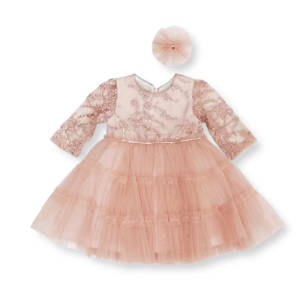 Haljina roze 10405 - svečana dečija haljina