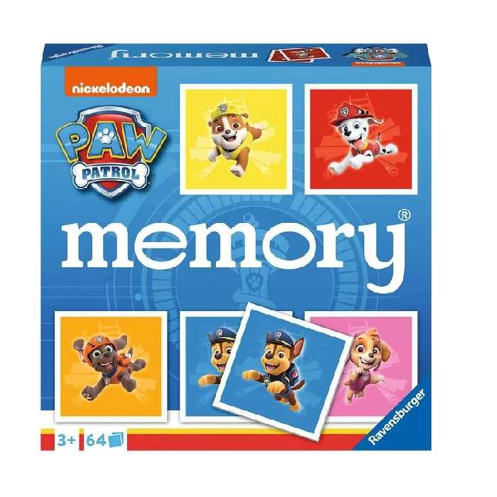 Igra memorije Patrolne šape RA20887 - društvene igre za decu