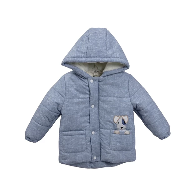 Jakna plava 22302 - zimska jakna za bebe