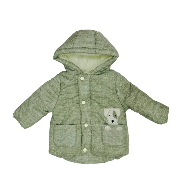 Jakna zelena 22302 - zimska jakna za bebe