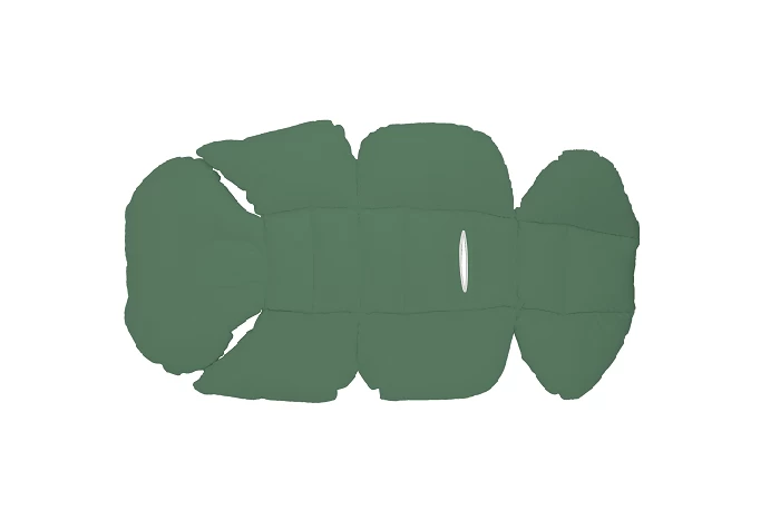 Jastuk za kolica zeleni D-15