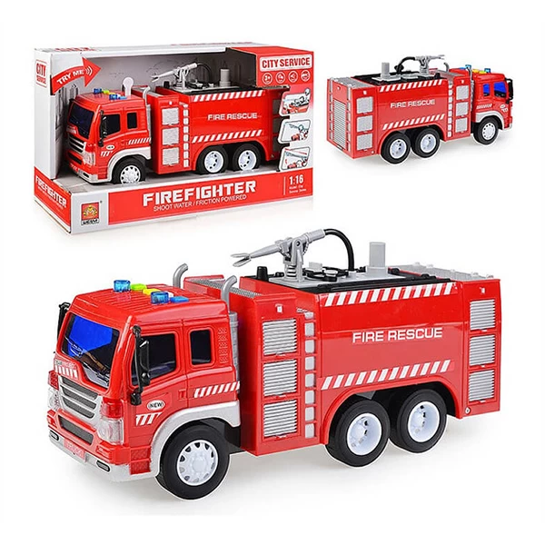 Kamion vatrogasac prskalica Y351 - dečija igračka sa zvukom i svetlom