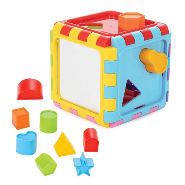 Kocka puzzle+ogledalo 03226 - edukativna igračka za bebe kocka puzzle