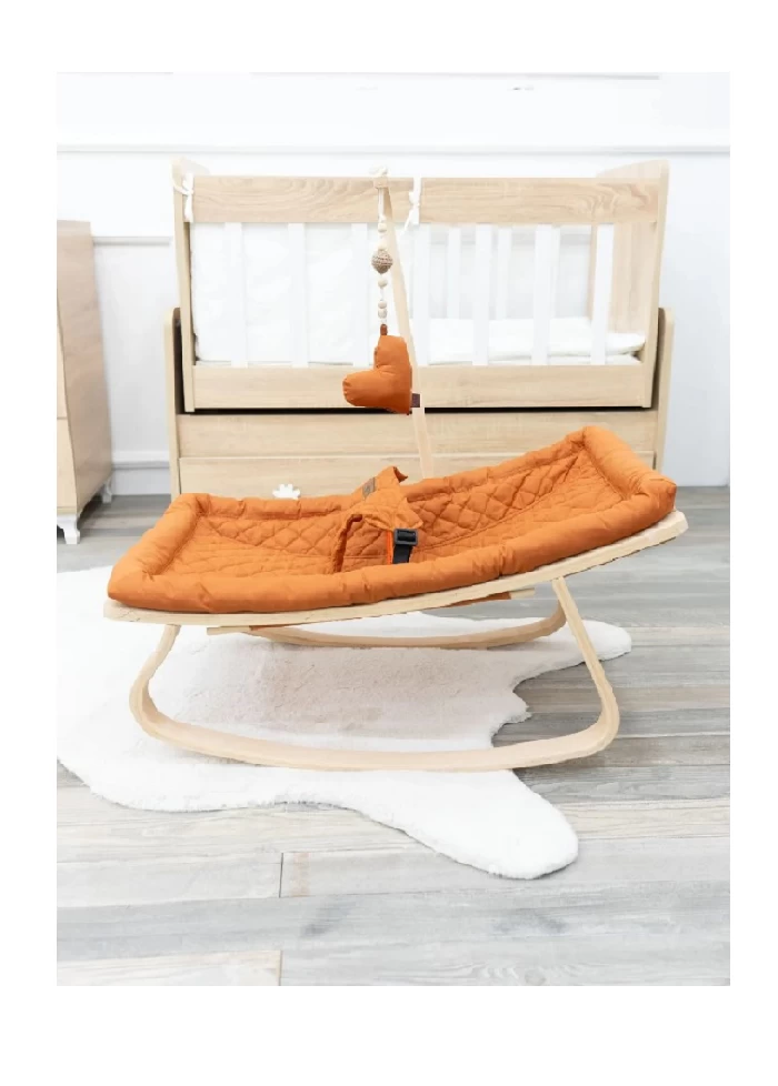 Ljuljaška ležaljka orange N-14 - ležaljka za bebe