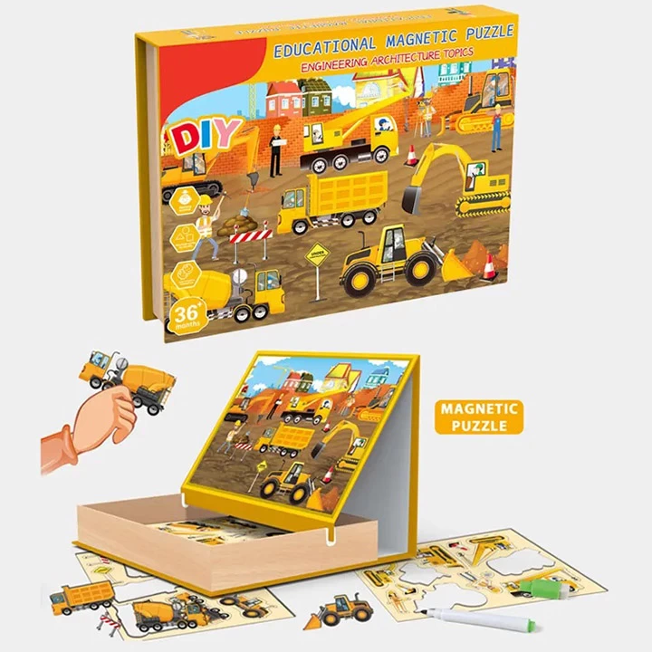 Magične puzzle kamion 7704 - edukativna igračka