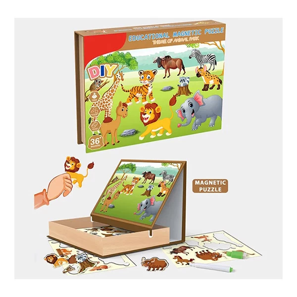 Magične puzzle životinje 7702 - edukativna igračka