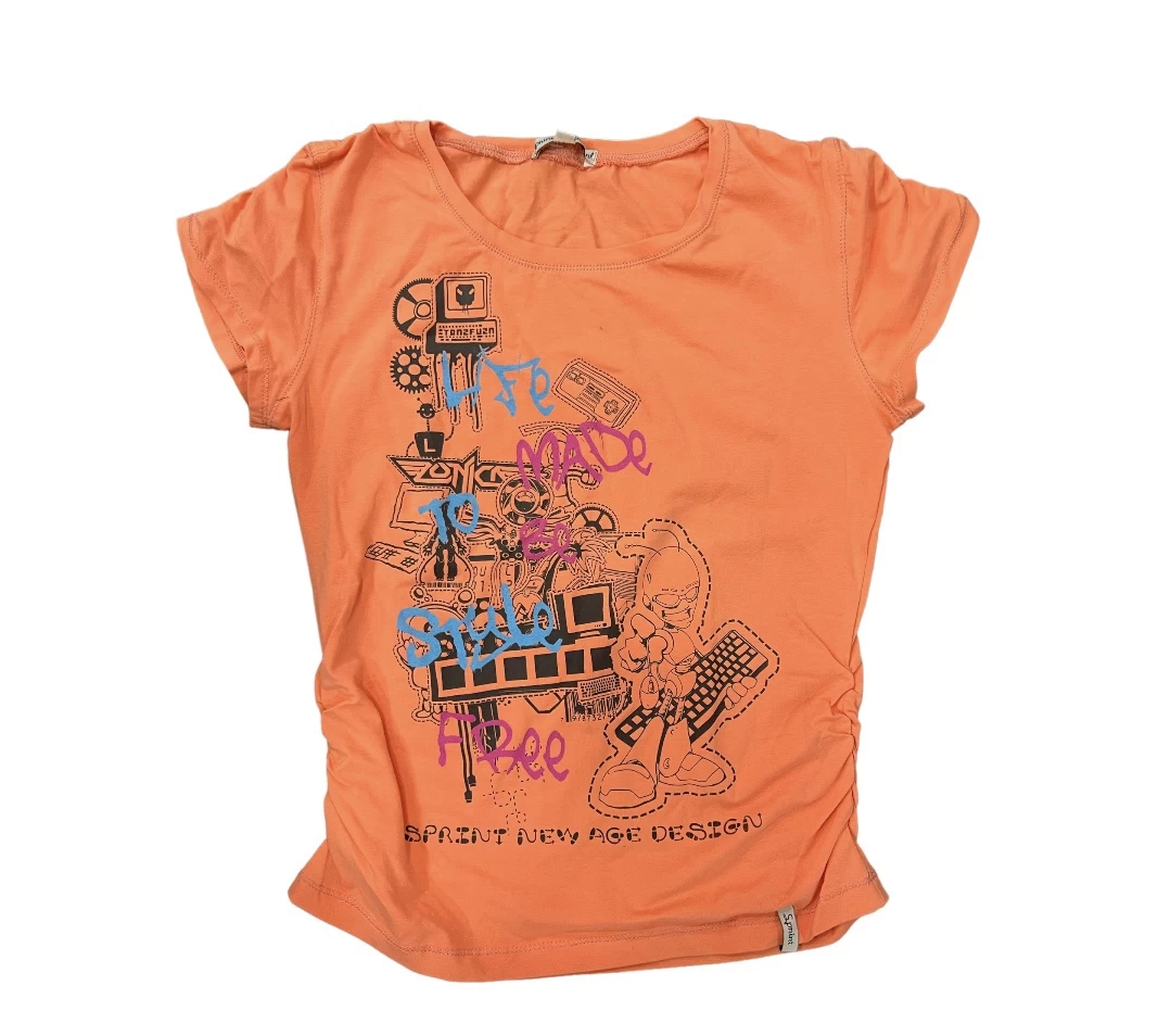 Majica spr active-udobna pamučna majica za devojčice